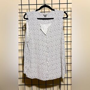 Plus Size Eddie Bauer Button Down Tank